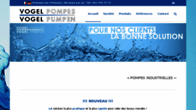 What Vogelpompes.ch website looked like in 2018 (6 years ago)