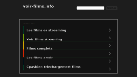 What Voir-films.info website looked like in 2018 (6 years ago)