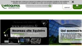 What Vetoquinol.fr website looked like in 2018 (6 years ago)