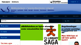 What V8biblioteken.se website looked like in 2018 (6 years ago)