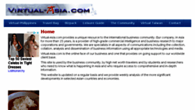 What Virtual-asia.com website looked like in 2018 (6 years ago)