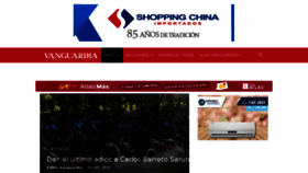 What Vanguardia.com.py website looked like in 2018 (8 years ago)