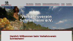 What Verkehrsverein-schriesheim.de website looked like in 2018 (6 years ago)