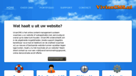 What Viviancms.nl website looked like in 2018 (6 years ago)