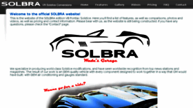 What V8pontiacsolstice.com website looked like in 2018 (6 years ago)