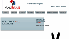 What Voiprabbit.com website looked like in 2018 (6 years ago)