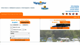What Vignasulmarcampingvillage.com website looked like in 2018 (6 years ago)