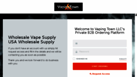 What Vapingtown.com website looked like in 2018 (6 years ago)