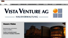 What Vista-venture-ag.de website looked like in 2018 (6 years ago)