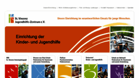What Vincenz-jugendhilfe.de website looked like in 2018 (6 years ago)