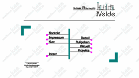 What Velde.de website looked like in 2018 (6 years ago)