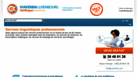 What Viaverbia.com website looked like in 2018 (6 years ago)
