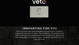 What Vetoelectric.com website looked like in 2018 (6 years ago)