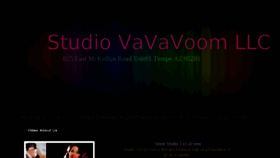What Vavavoomburlesque.com website looked like in 2018 (6 years ago)