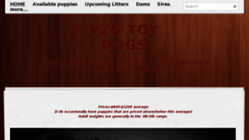 What Vzstoydogs.com website looked like in 2018 (6 years ago)