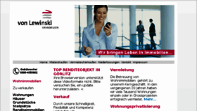 What Von-lewinski.de website looked like in 2018 (6 years ago)