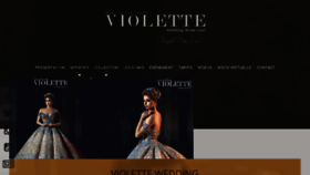 What Violette.tn website looked like in 2018 (6 years ago)