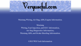 What Veryuseful.com website looked like in 2018 (6 years ago)