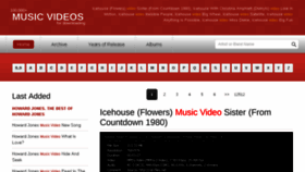 What Vidmusic.us website looked like in 2018 (6 years ago)