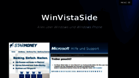 What Vista-blog.de website looked like in 2018 (6 years ago)