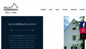 What Villa-sommerach.de website looked like in 2018 (6 years ago)