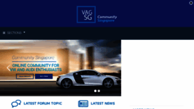 What Vagsg.com website looked like in 2018 (6 years ago)