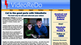 What Videoredo.com website looked like in 2018 (6 years ago)