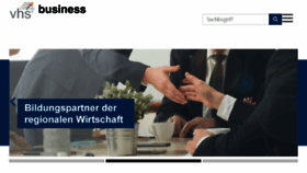What Vhs-4business.de website looked like in 2018 (6 years ago)