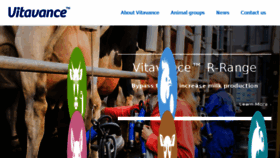 What Vitavance.com website looked like in 2018 (6 years ago)