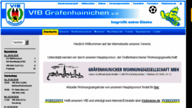 What Vfb-graefenhainichen.de website looked like in 2018 (6 years ago)