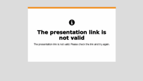 What Viewpresentation.com website looked like in 2018 (6 years ago)