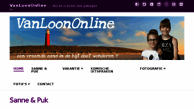 What Vanloononline.nl website looked like in 2018 (6 years ago)
