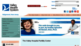 What Valleyivf.com website looked like in 2018 (6 years ago)