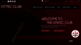 What Vintecclub.com.au website looked like in 2018 (6 years ago)