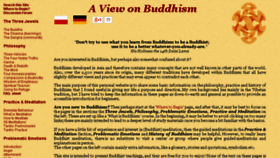 What Viewonbuddhism.org website looked like in 2018 (7 years ago)