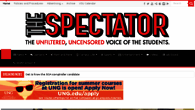 What Vsuspectator.com website looked like in 2018 (7 years ago)