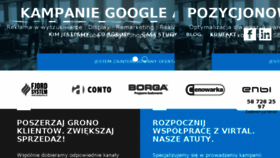 What Virtal.pl website looked like in 2018 (6 years ago)