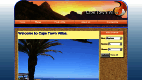 What Villascapetown.co.uk website looked like in 2018 (6 years ago)