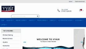 What Vyair.com website looked like in 2018 (6 years ago)