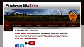 What Virtualni-prohlidky360.cz website looked like in 2018 (7 years ago)