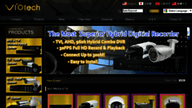 What Viotech.com.tw website looked like in 2018 (7 years ago)