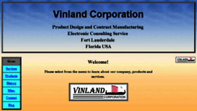 What Vinland.com website looked like in 2018 (6 years ago)