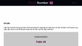 What Vi.weeknumber52.com website looked like in 2018 (6 years ago)