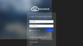 What Vestalink.com website looked like in 2018 (6 years ago)