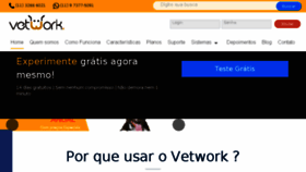 What Vetwork.com.br website looked like in 2018 (6 years ago)