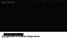 What Vintagemovieposters.co.uk website looked like in 2018 (7 years ago)