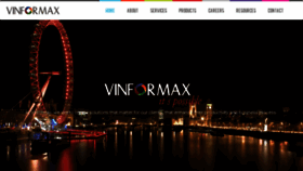 What Vinformaxtech.com website looked like in 2018 (6 years ago)