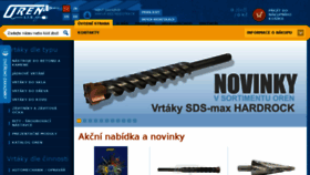What Vrtaky.cz website looked like in 2018 (6 years ago)