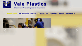 What Valeplastics.com.au website looked like in 2018 (6 years ago)