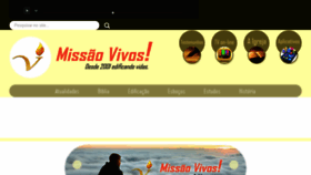 What Vivos.com.br website looked like in 2018 (8 years ago)